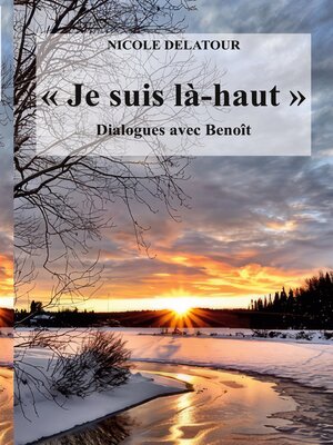 cover image of "Je suis là-haut", Dialogues avec Benoît